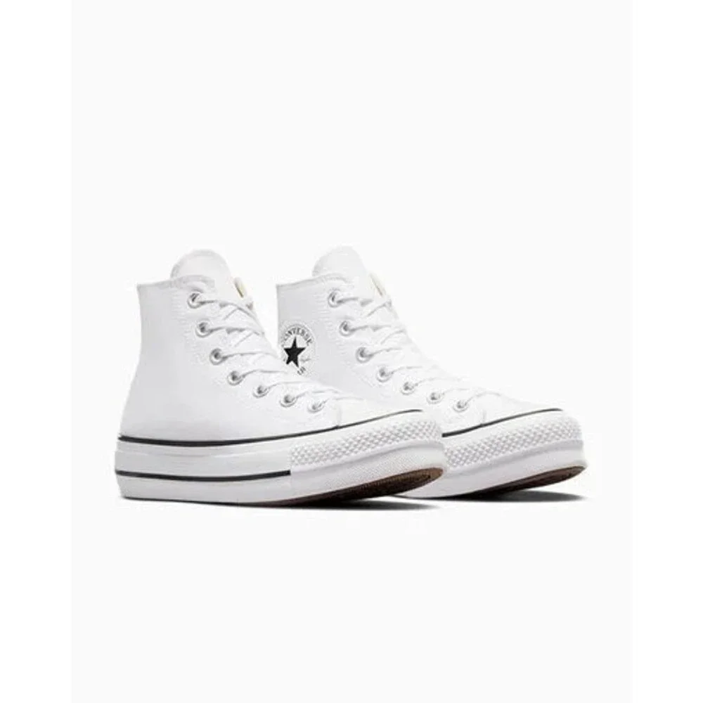 WOMEN'S COVERSE ALL STAR CHUCK TAYLOR LIFT PLATFORM HI TOPS Size 6.5 - Picture 3 of 5